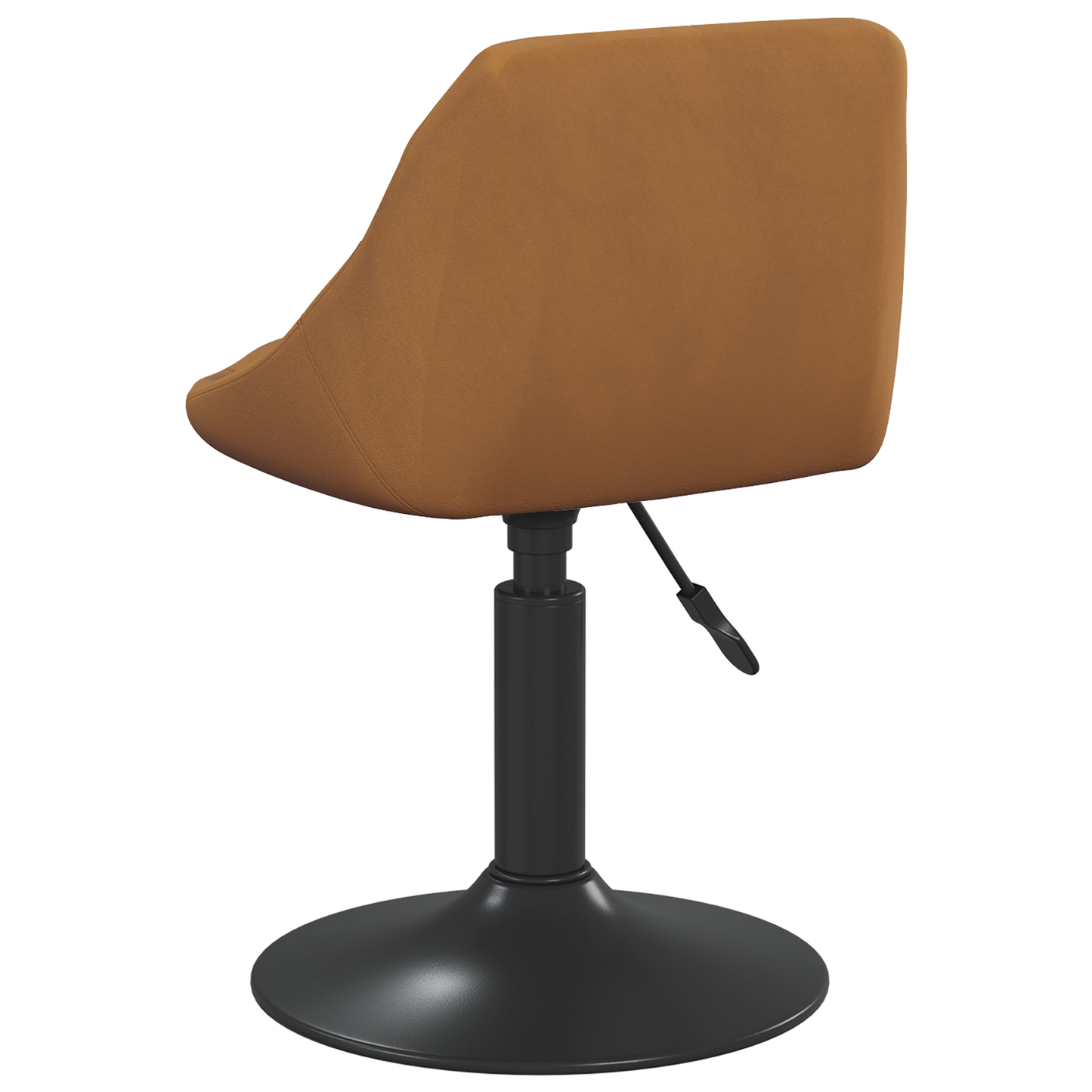 Cadeiras de Jantar Giratórias 2 pcs Castanho 46 x 44 x 77.5 cm