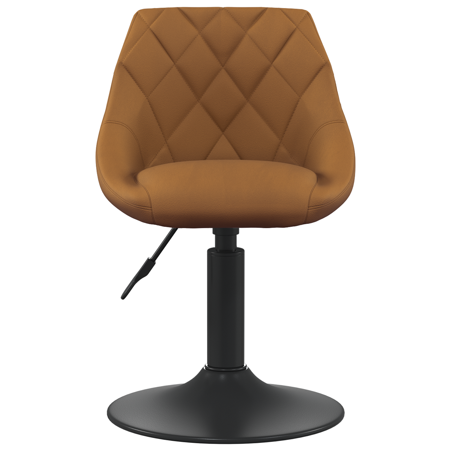 Cadeiras de Jantar Giratórias 2 pcs Castanho 46 x 44 x 77.5 cm