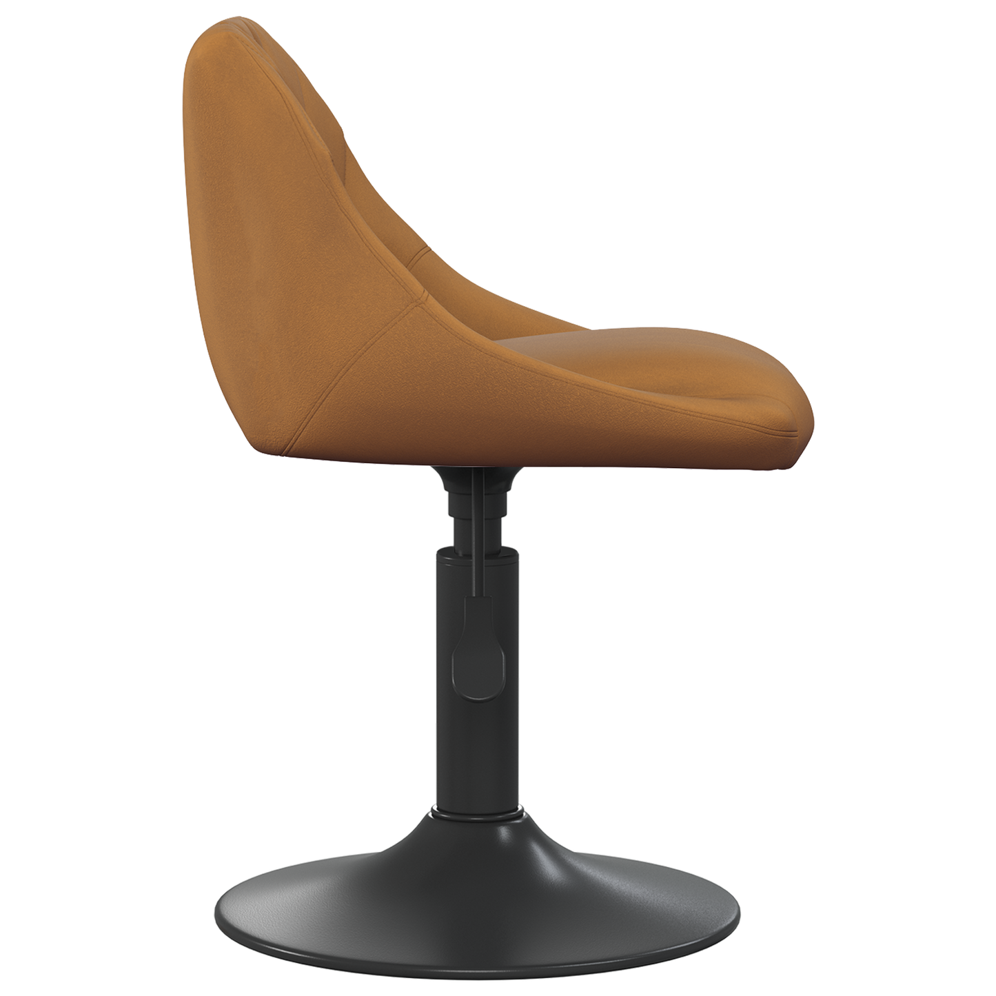 Cadeiras de Jantar Giratórias 2 pcs Castanho 46 x 44 x 77.5 cm
