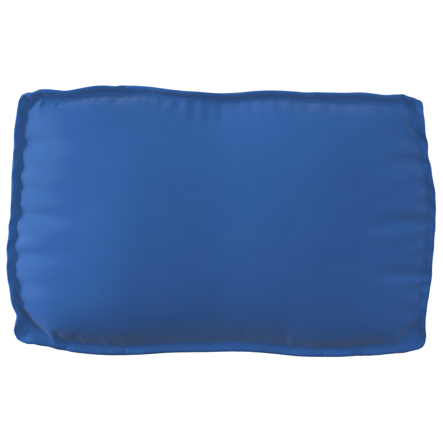 Almofada de palete para encosto Azul real 70 x 40 x 12 cm