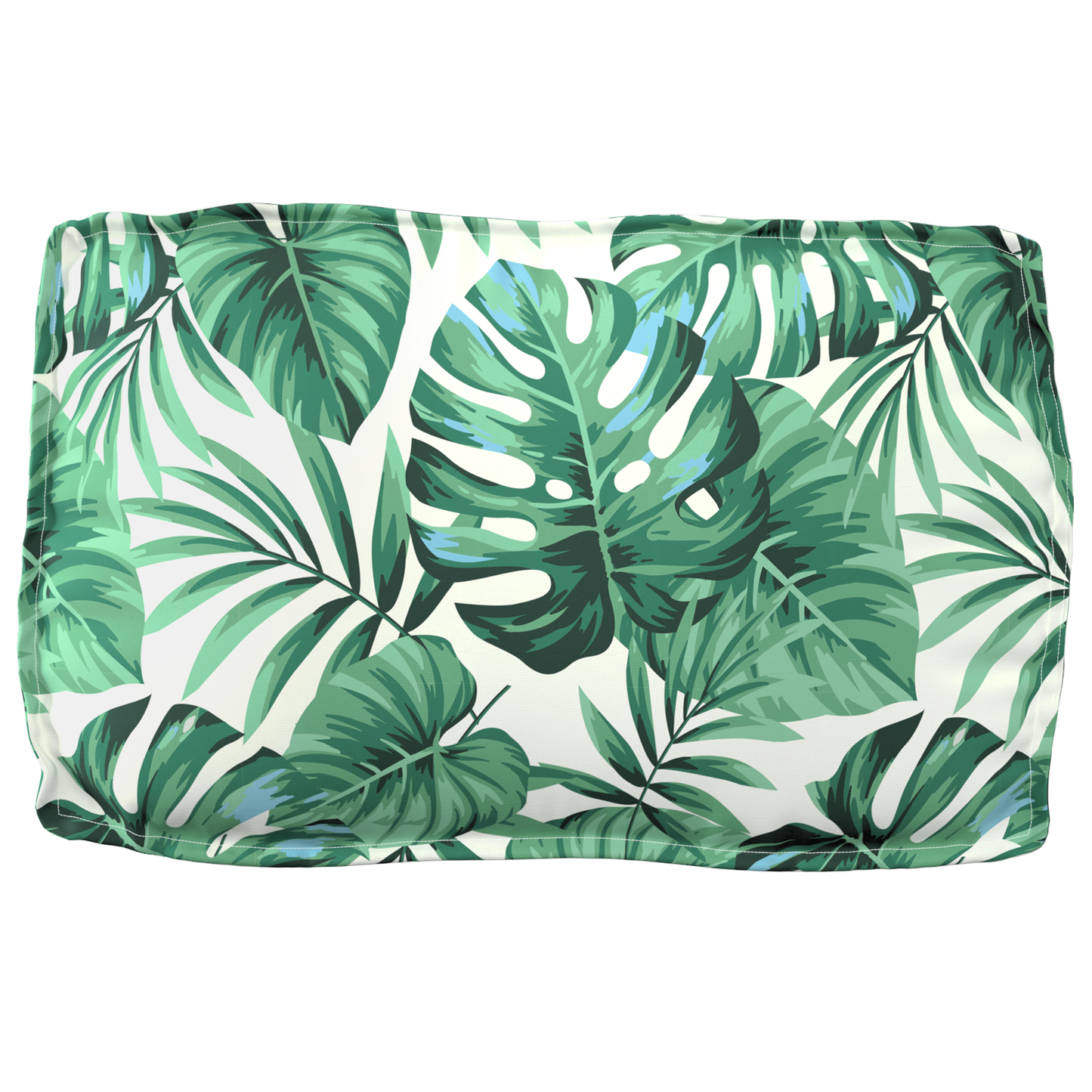 Almofada de palete para encosto Floral Padrão de folhas