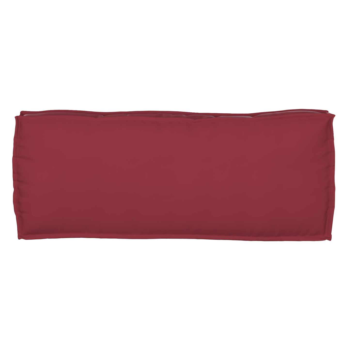Conjunto de Almofadas para Palete 2 pcs vermelho tinto