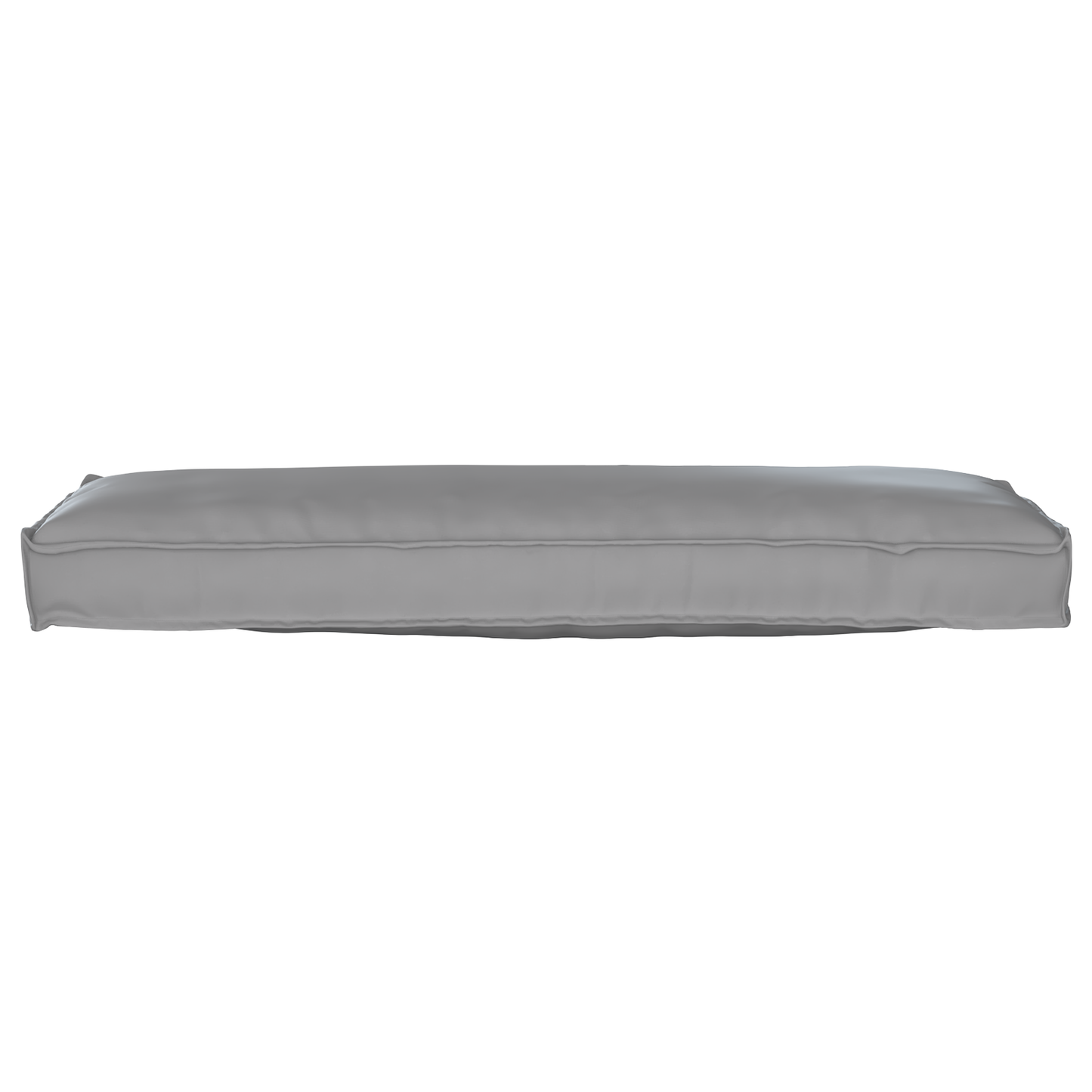 Conjunto de Almofadas para Palete 2 pcs Cinzeto 120 x 40 x 8 cm