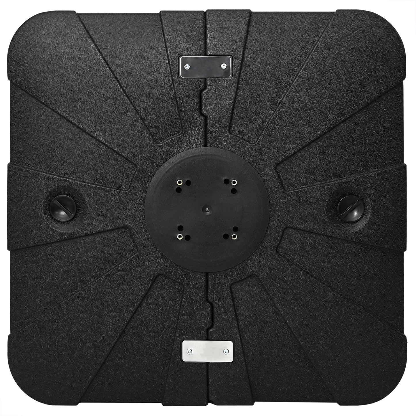 Conjunto de Base para Parasol Cantilever 2 pcs Preto