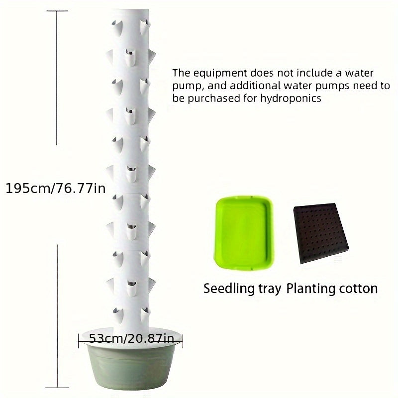 Multilevel vertical hydroponic tower cultivation machine