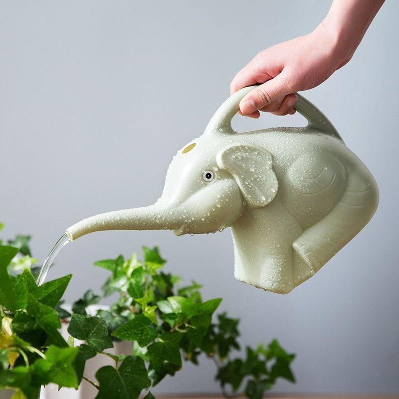 Elephant shaped watering can