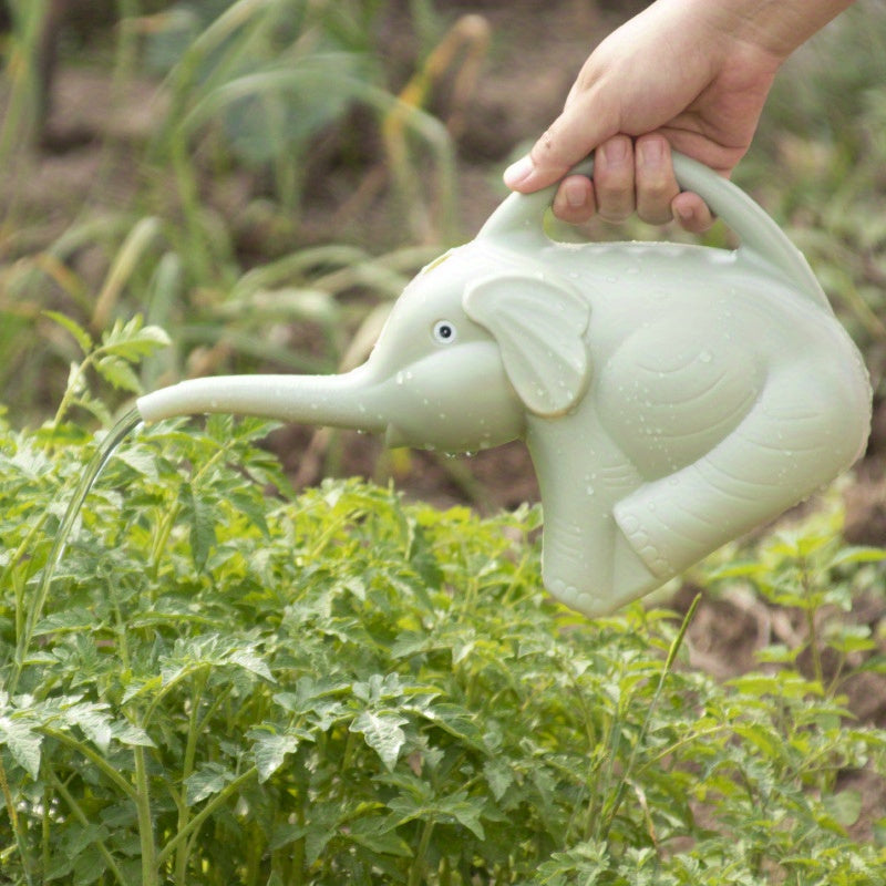 Elephant shaped watering can