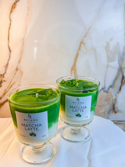 Vela Matcha Latte Artesanal 🍵
