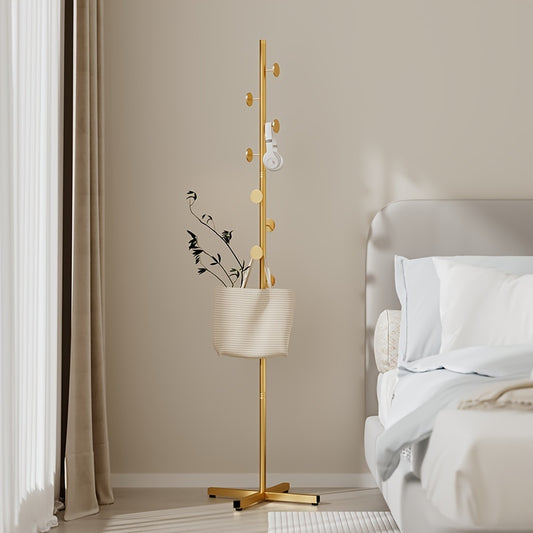 Freestanding coat rack in modern design