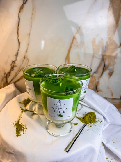 Vela Matcha Latte Artesanal 🍵
