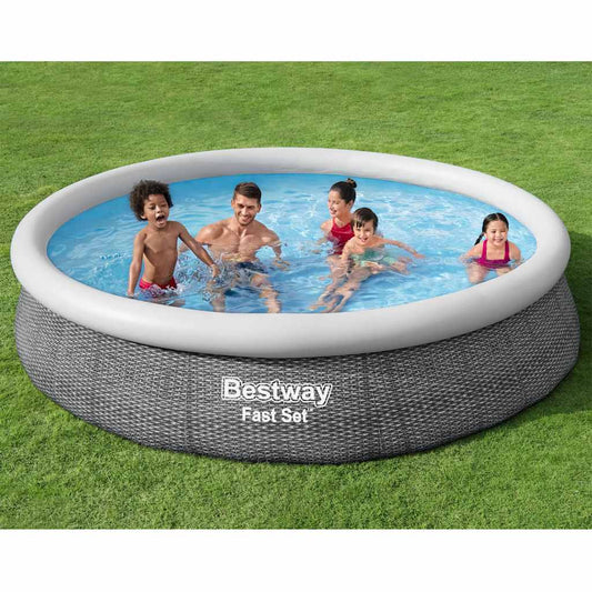 Conjunto de piscina redonda 366x76 cm