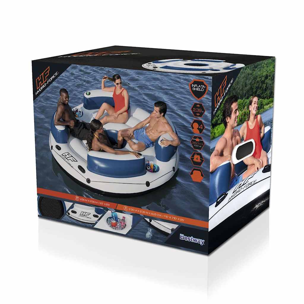 Ilha flutuante Hydro-Force 239x63,5 cm