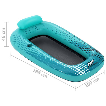 Espreguiçadeira flutuante c/ rede Hydro Force Sol Venture azul