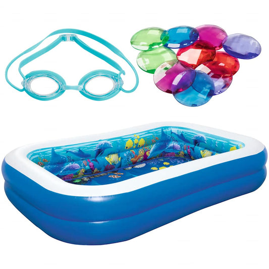 Piscina insuflável Undersea Adventure 54177