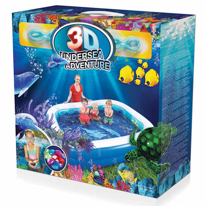 Piscina insuflável Undersea Adventure 54177