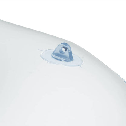 Piscina de brincar com toldo azul 140x140x114 cm