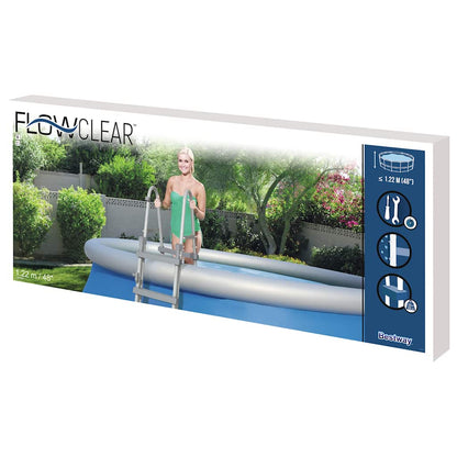 Escada de segurança com 4 degraus Flowclear 122 cm