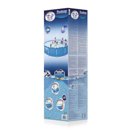 Piscina Steel Pro 366x76 cm