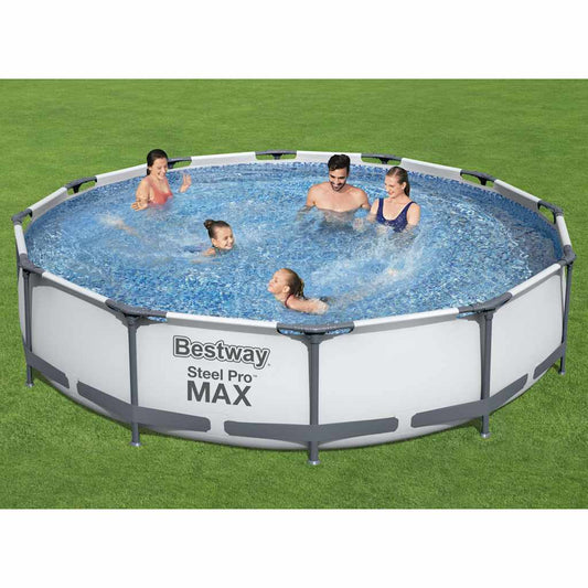 Conjunto de piscina Steel Pro MAX 366x76 cm