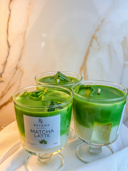 Vela Matcha Latte Artesanal 🍵