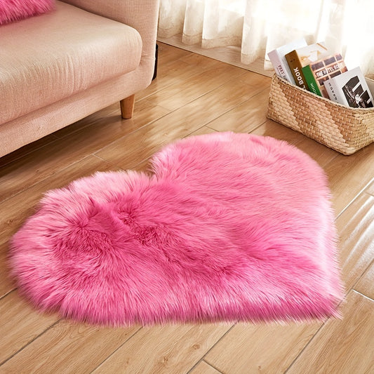 Super Soft Heart Rug
