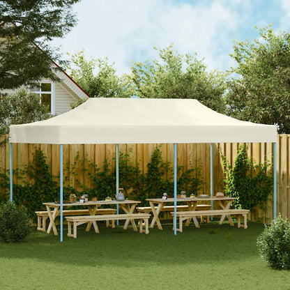 Tenda pop-up dobrável 3x6 m branco nata
