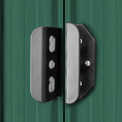 Abrigo de jardim, metal, verde