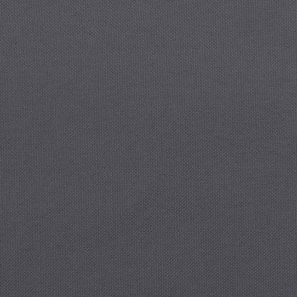 Almofadões para cadeiras altas de jardim 4 pcs tecido antracite