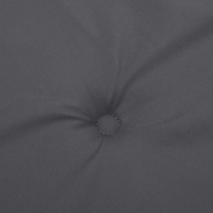 Almofadão p/ banco de jardim 120x50x4cm tecido oxford antracite