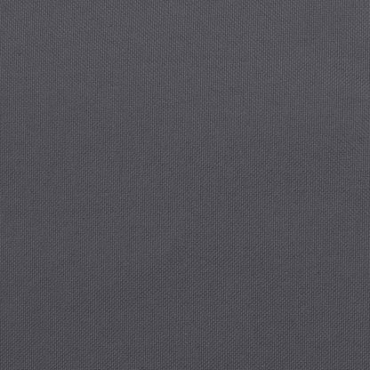 Almofadão p/ banco jardim 150x50x3 cm tecido oxford antracite