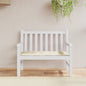 Almofadão p/ banco de jardim 120x50x3cm tecido oxford creme