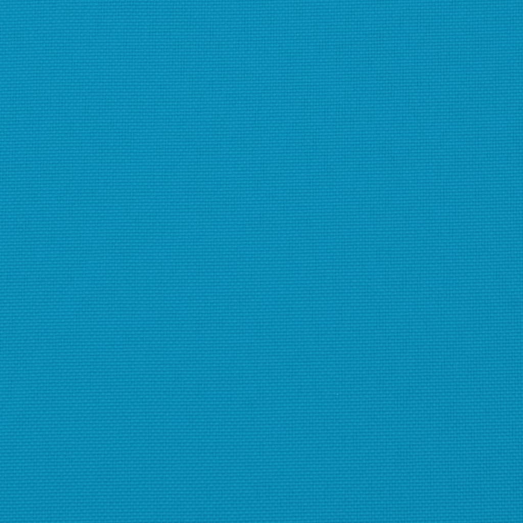 Almofadão p/ banco de jardim 120x50x3cm tecido oxford azul