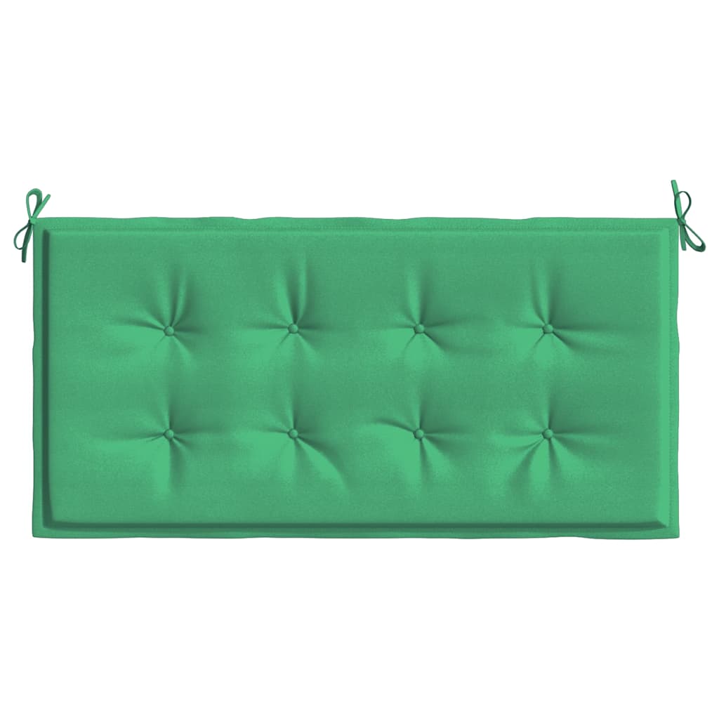 Almofadão p/ banco de jardim 120x50x4cm tecido oxford verde