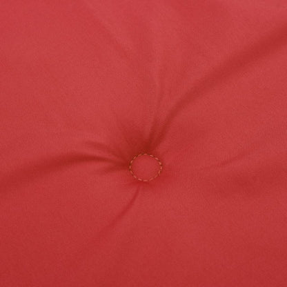 Almofadão p/ banco de jardim 100x50x3cm tecido oxford vermelho