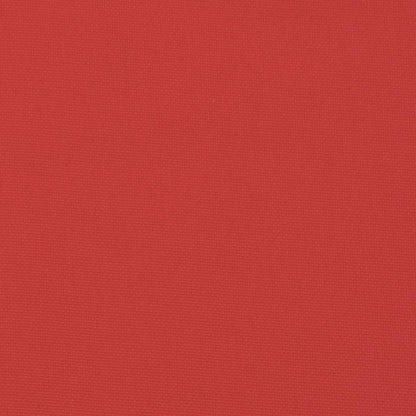 Almofadão p/ banco de jardim 150x50x3 cm tecido oxford vermelho