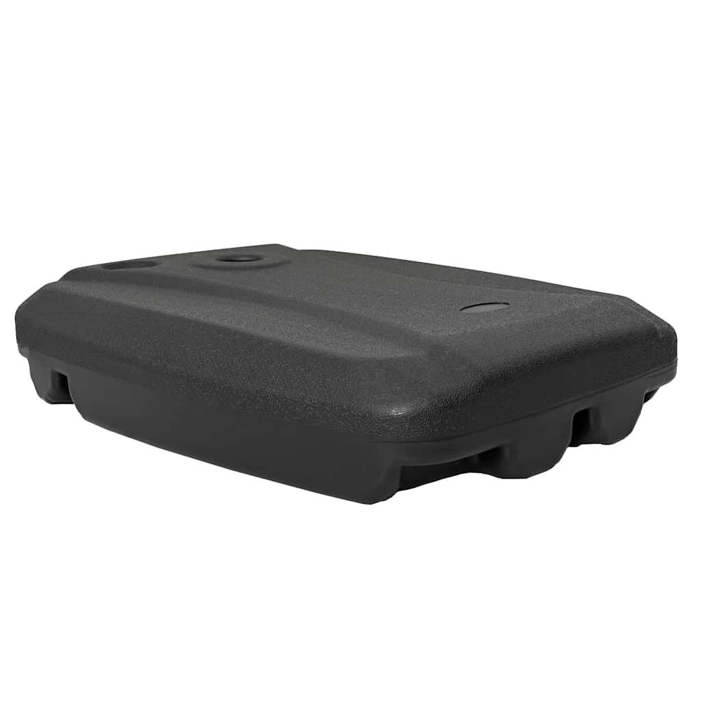 Suporte para guarda-sol de exterior preto