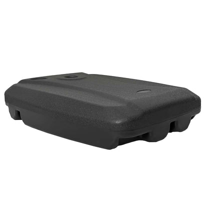 Suporte para guarda-sol de exterior preto