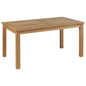 Mesa de centro em teca 90x50x45 cm