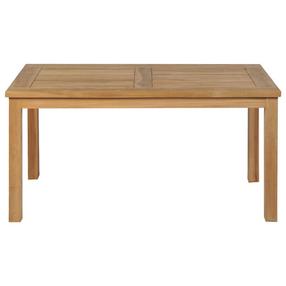 Mesa de centro em teca 90x50x45 cm