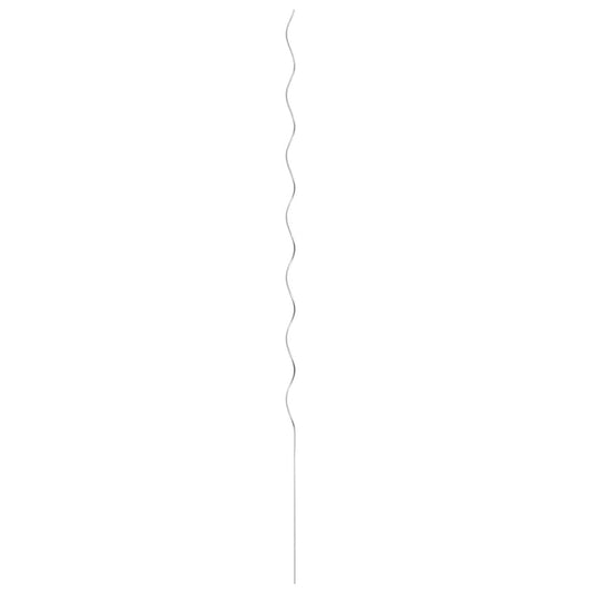 Suportes para plantas em espiral 50 pcs 170 cm aço galvanizado