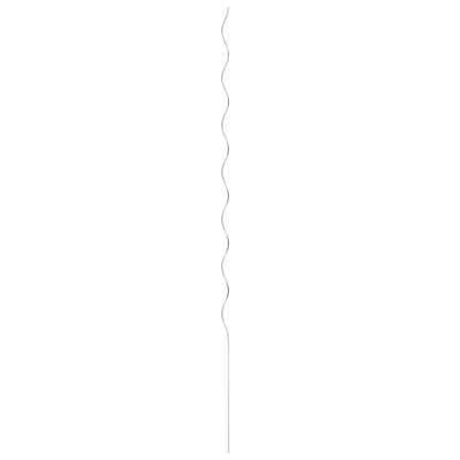Suportes para plantas em espiral 50 pcs 170 cm aço galvanizado