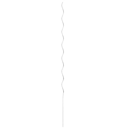 Suportes para plantas em espiral 50 pcs 170 cm aço galvanizado
