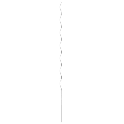 Suportes para plantas em espiral 20 pcs 170 cm aço galvanizado