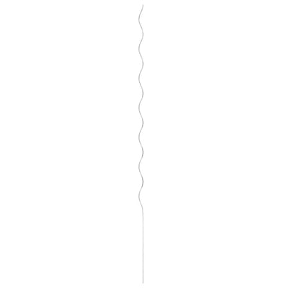 Suportes para plantas em espiral 20 pcs 170 cm aço galvanizado