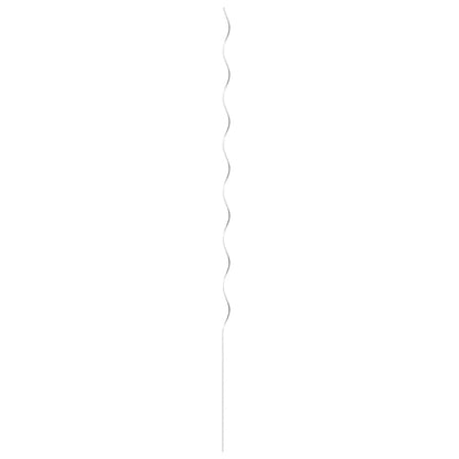 Suportes para plantas em espiral 20 pcs 170 cm aço galvanizado