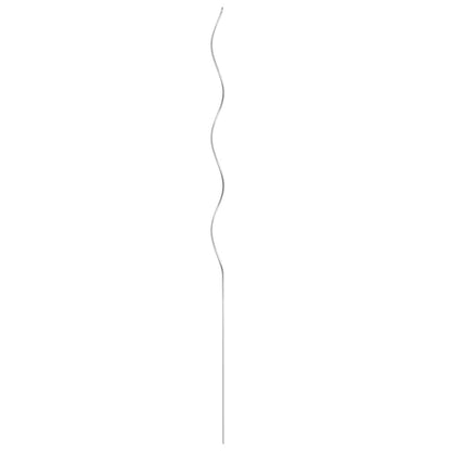 Suportes para plantas em espiral 50 pcs 110 cm aço galvanizado