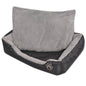 Cama para cães com almofada acolchoada tamanho XL preto