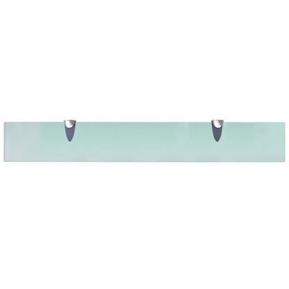 Prateleira flutuante vidro 70x10 cm 8 mm