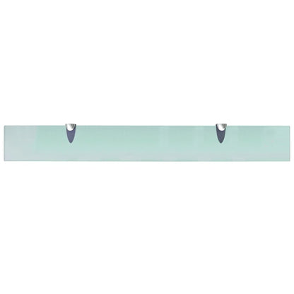 Prateleira flutuante vidro 80x10 cm 8 mm