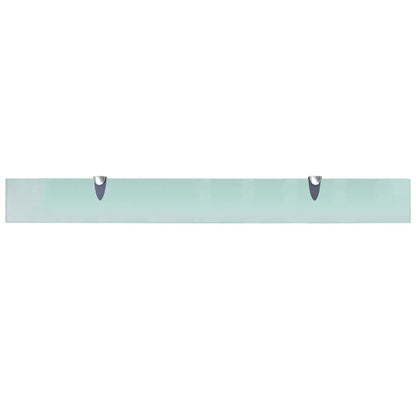 Prateleira flutuante vidro 90x10 cm 8 mm